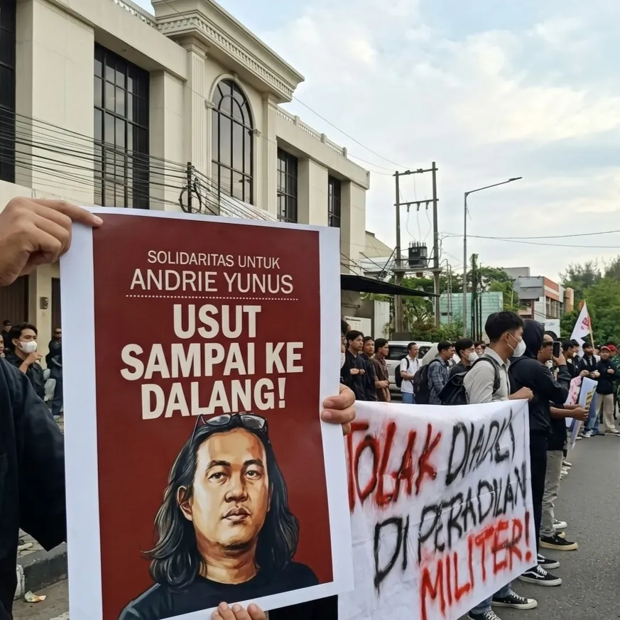 30 Hari Pasca Serangan, Andrie Yunus Masih Berjuang di Meja Operasi