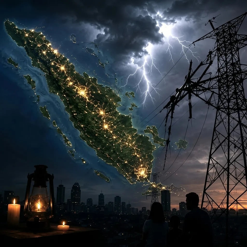 PLN Sebut Cuaca Buruk Picu Blackout Sumatera, Publik Soroti Ketahanan Infrastruktur