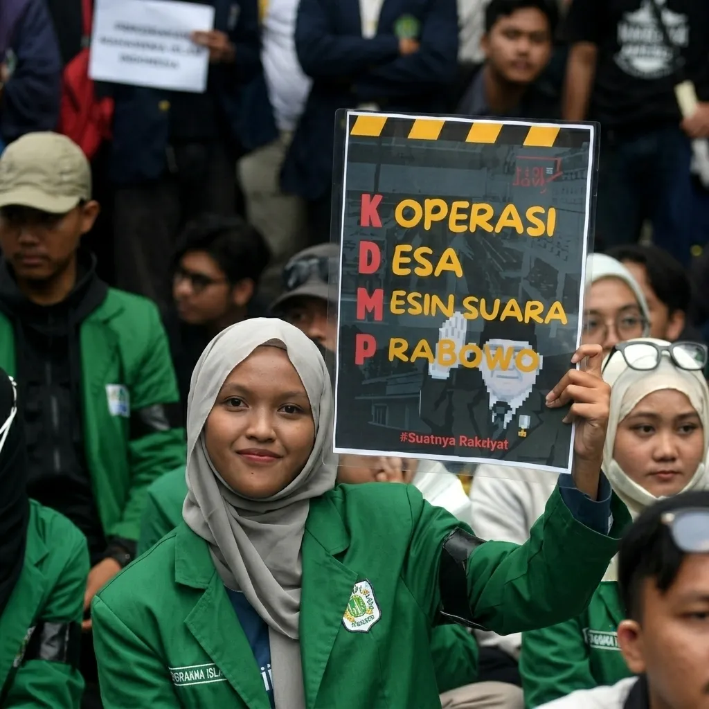 Mendengar yang Tak Terdengar dalam Aksi Tutup Telinga di Depan DPRD Jabar