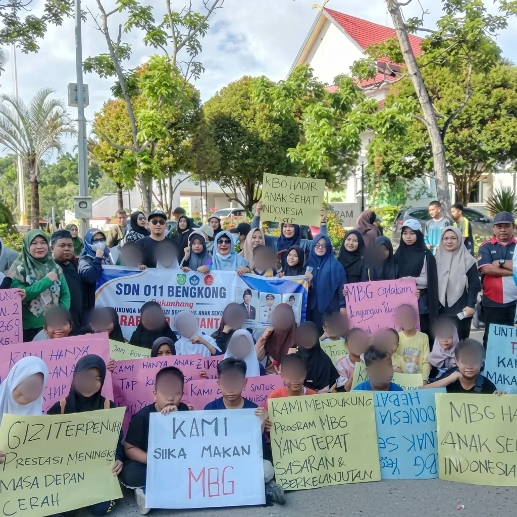 Siapa Menggerakkan Pawai MBG di Batam? DPR Minta Keterlibatan Siswa Ditelusuri