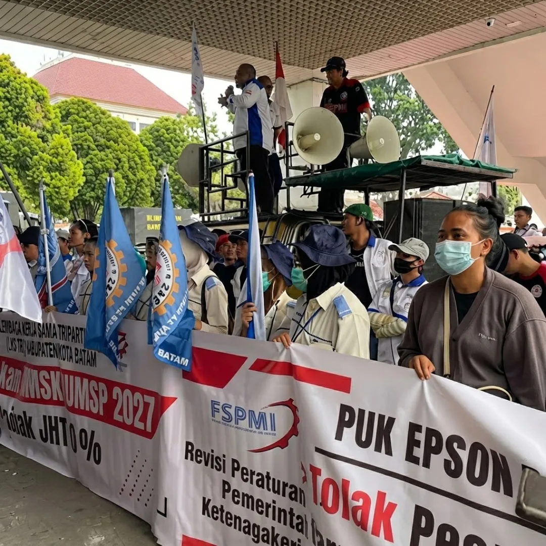 UMK Batam 2027 Didorong Tembus Rp6 Juta, Tuntutan Buruh dan Batas Formula Pemerintah