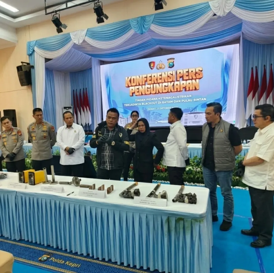 Lima Tersangka Blackout Batam, Polisi Dalami Kelalaian dan Dugaan Sabotase