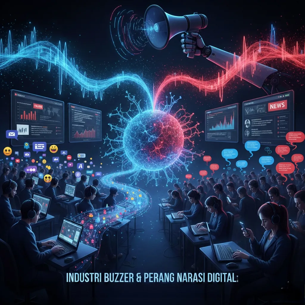 Industri Buzzer dan Perang Narasi di Era Digital dalam Membentuk Persepsi Publik