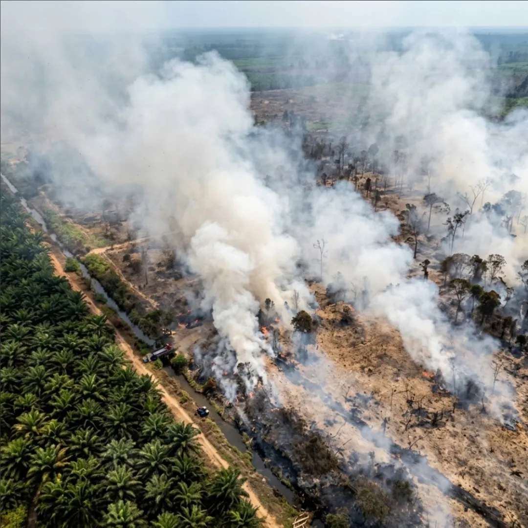 Jerebu Korporasi, Menelusuri Jejak Pemilik Konsesi di Balik Kebakaran Hutan di Sumatra sampai Papua
