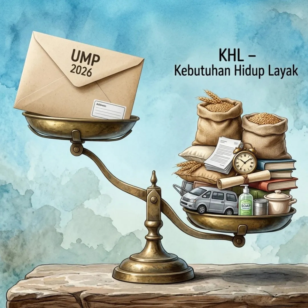 Upah Minimum dan Jarak yang Kian Lebar dari Hidup Layak