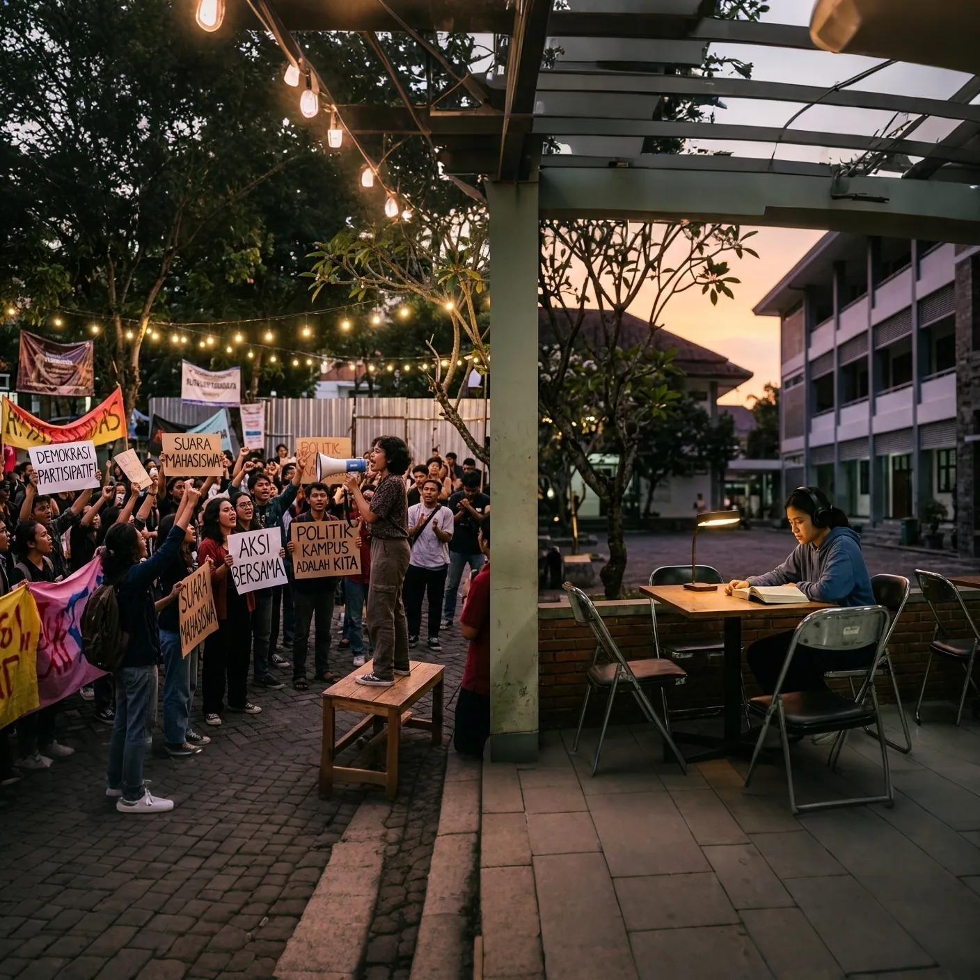 Demokrasi Partisipatif dan Kesunyian Mahasiswa di Tengah Politik Kampus