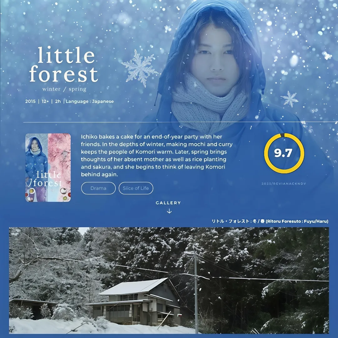 Little Forest Winter/Spring: Cara Menemukan Jiwa Bertani dan Penyembuhan Diri